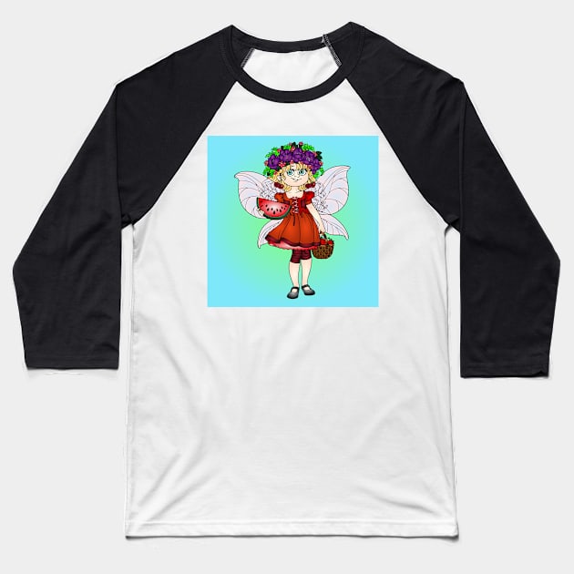 Faeries 102 (Style:1) Baseball T-Shirt by luminousstore